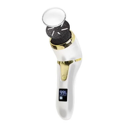 Rechargeable IPX7 Waterproof Electric Foot File for Effective Callus Removal and Skin Care