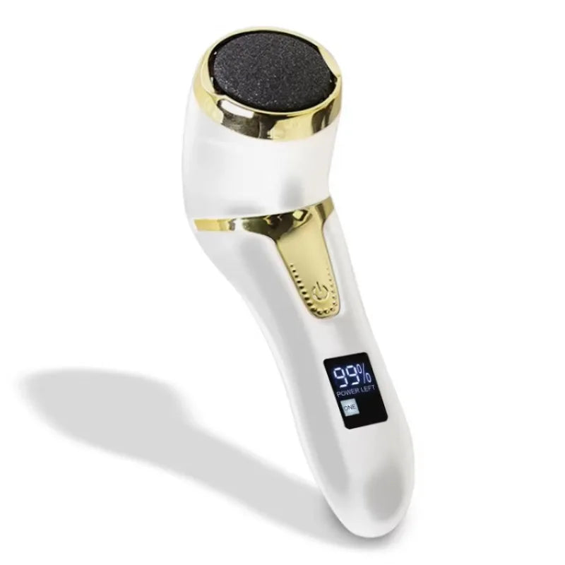 Rechargeable IPX7 Waterproof Electric Foot File for Effective Callus Removal and Skin Care
