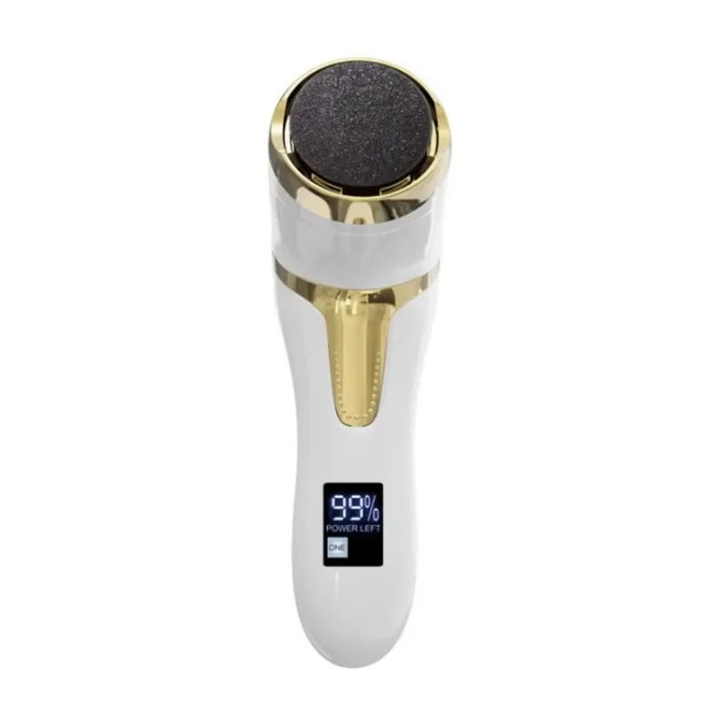 Rechargeable IPX7 Waterproof Electric Foot File for Effective Callus Removal and Skin Care